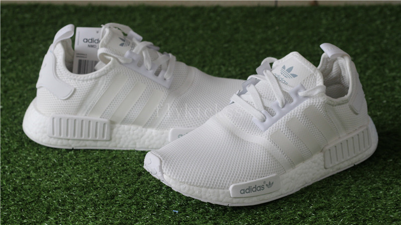 Real Boost Adidas NMD Mesh Triple White